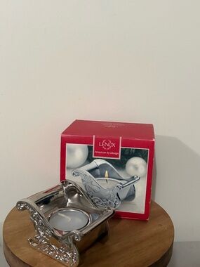 Lenox Sleigh Votive / candle holder